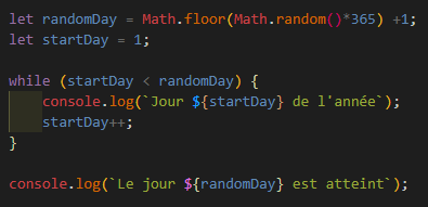 Code de l'exercice 5