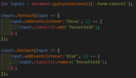 Code de l'exercice 6