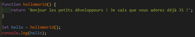 Code de l'exercice 1