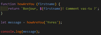 Code de l'exercice 5