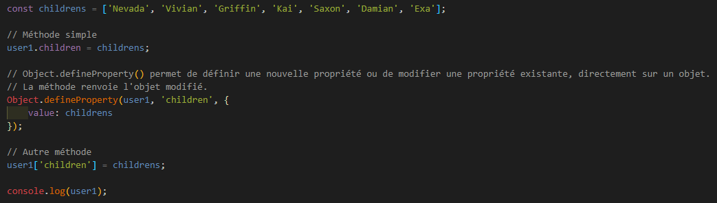 Code de l'exercice 5