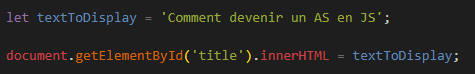 Code de l'exercice 1