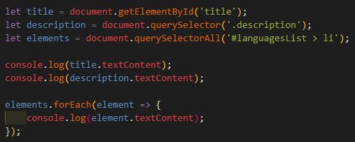 Code de l'exercice 2