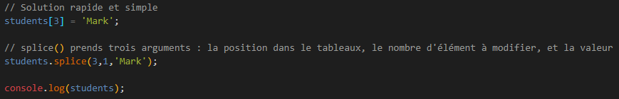 Code de l'exercice 3