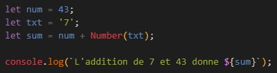 Code de l'exercice 4
