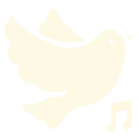 Icone oiseau qui chante